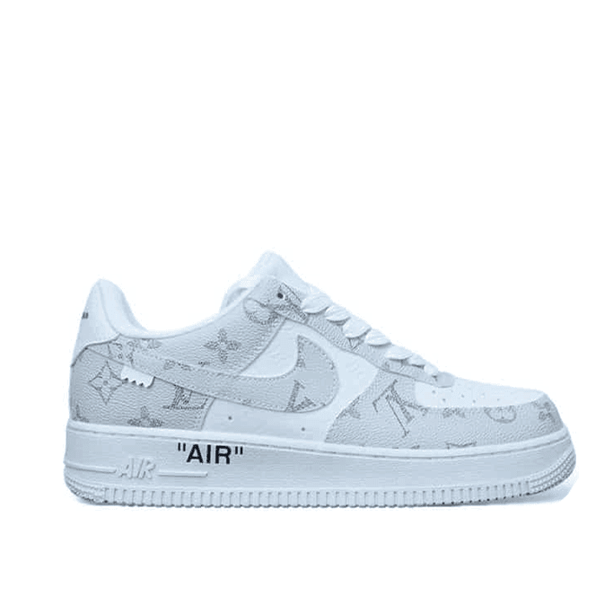 LV x Nike Air Force 1 “Virgil Abloh – White/Gray”