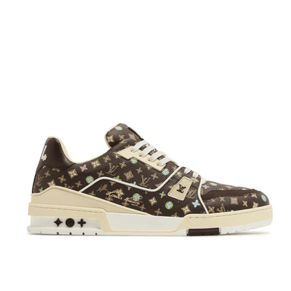 LV x Tyler the Creator LV Trainer “Mocha Multi-Color Monogram” sneakers
