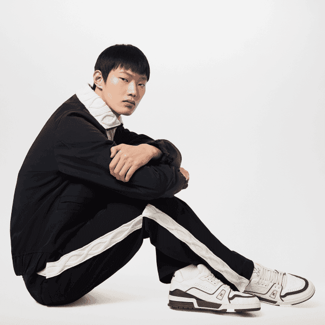 LV x Tyler the Creator LV Trainer “White – Mocha” sneakers