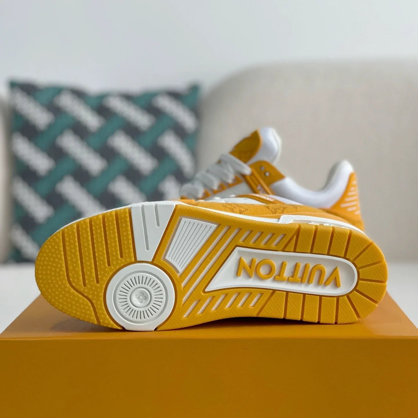 Louis Vuitton LV Trainer Sneaker Monogram Denim