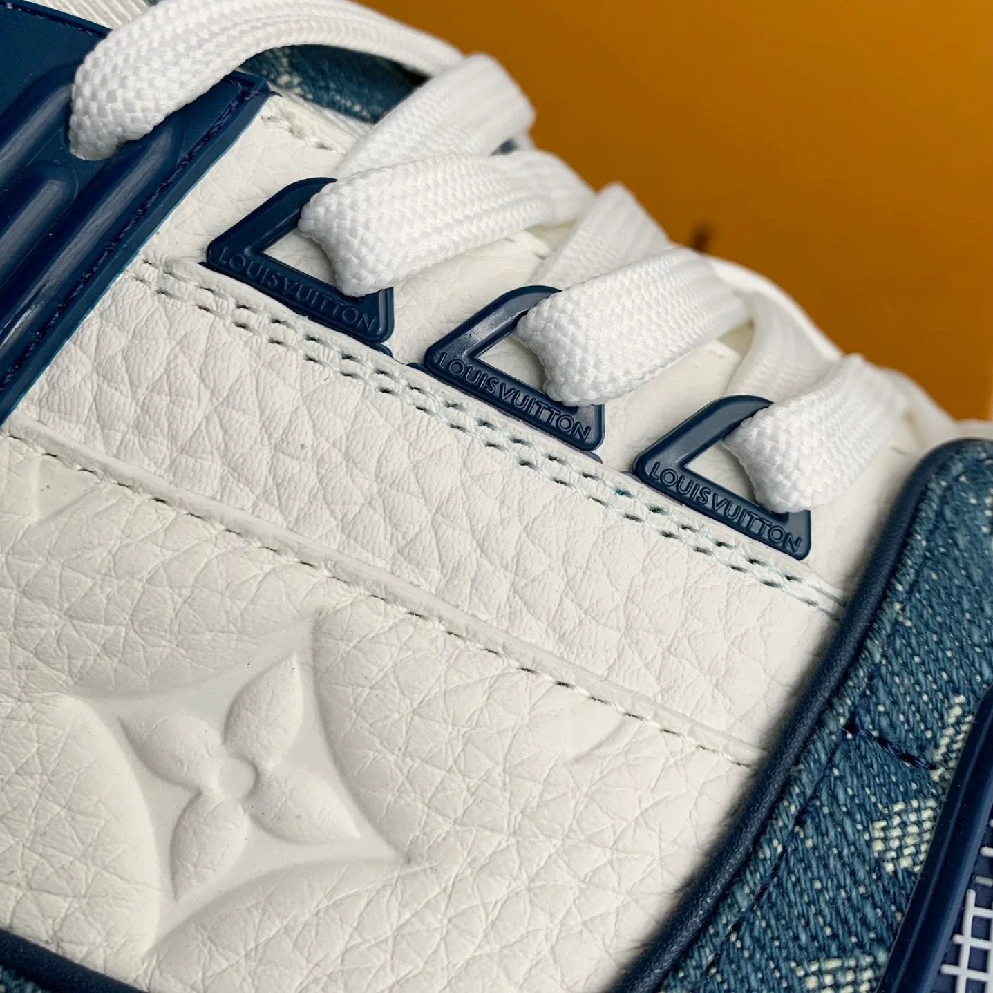 LV Trainer Sneaker ‘Denim Monogram Blue’