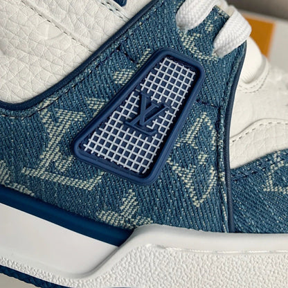 LV Trainer Sneaker ‘Denim Monogram Blue’