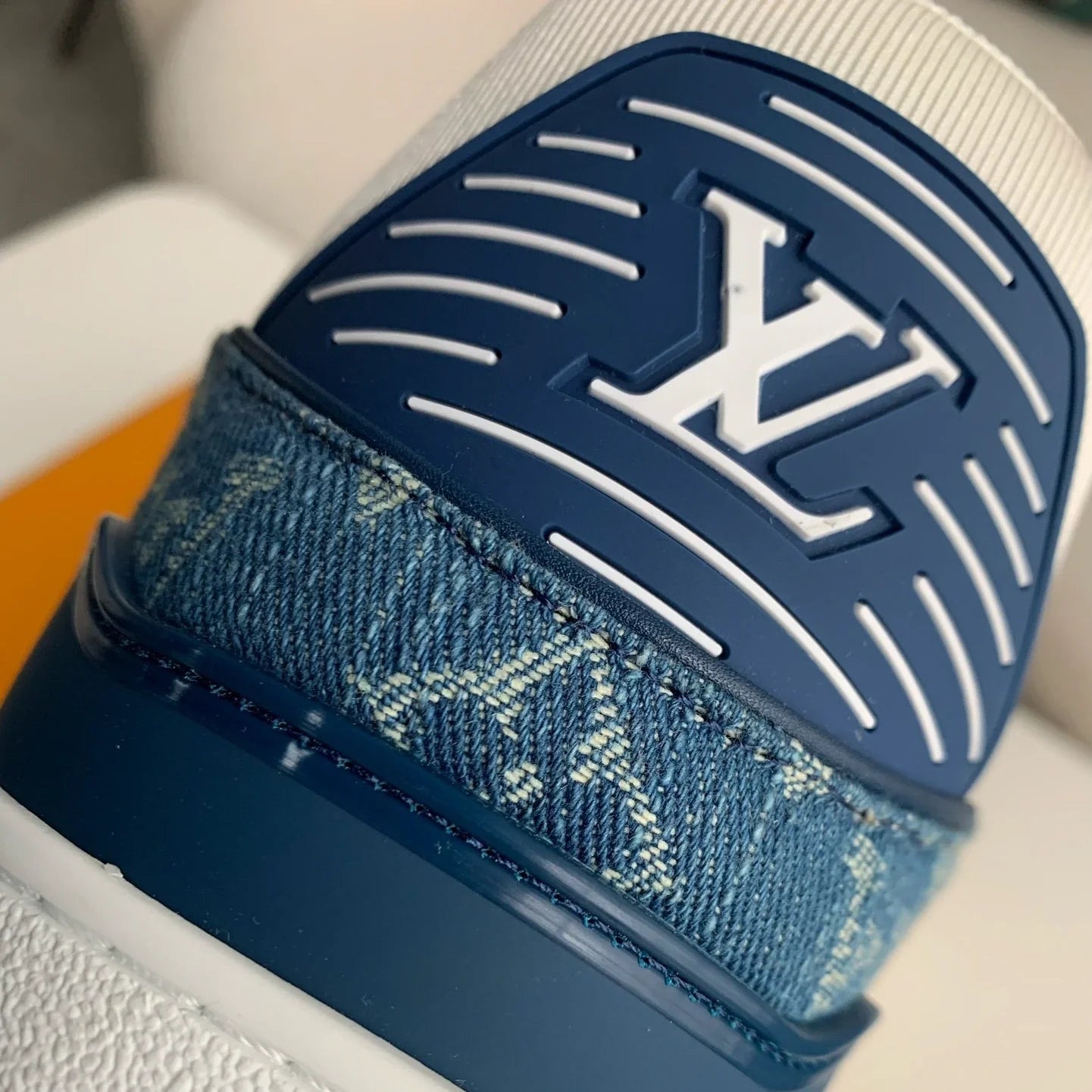 LV Trainer Sneaker ‘Denim Monogram Blue’