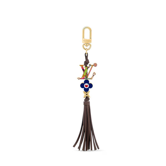 LV X TM LV Bloom Superflat Key Holder