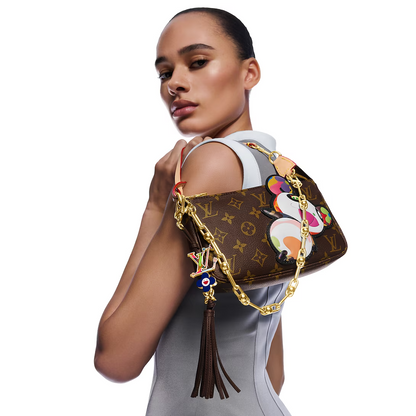 LV X TM LV Bloom Superflat Key Holder