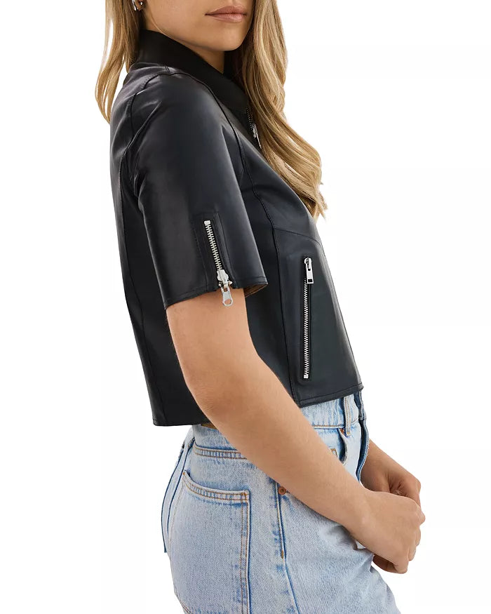 Reversible Leather Jacket