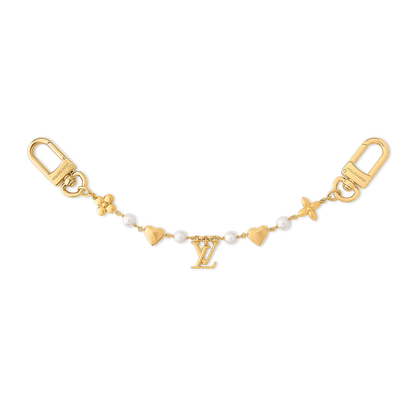 LV Heart Bag Charm
