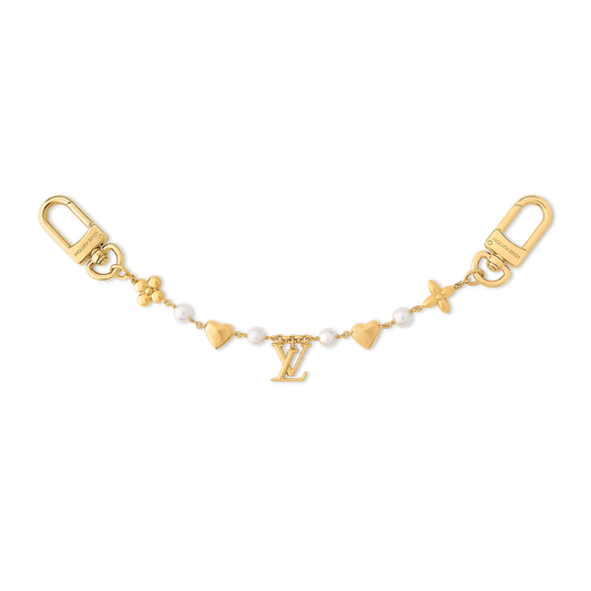 LV Heart Bag Charm