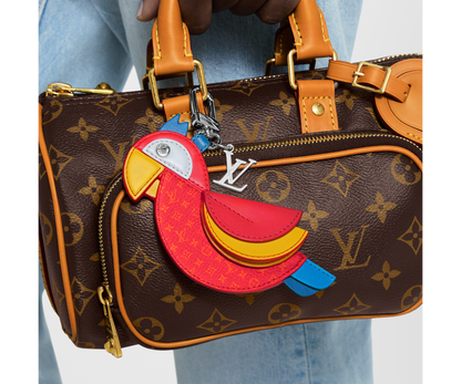 LV Parrot Bag Charm