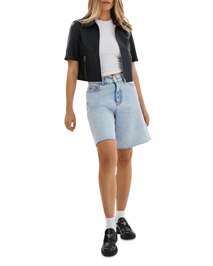 Reversible Leather Jacket