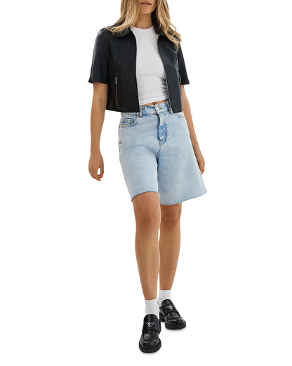 Reversible Leather Jacket