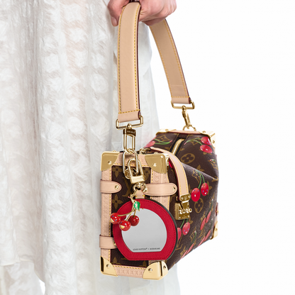 LV Mini Mirror Bag Charm