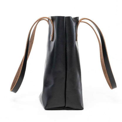 Leather Everyday Tote - Black
