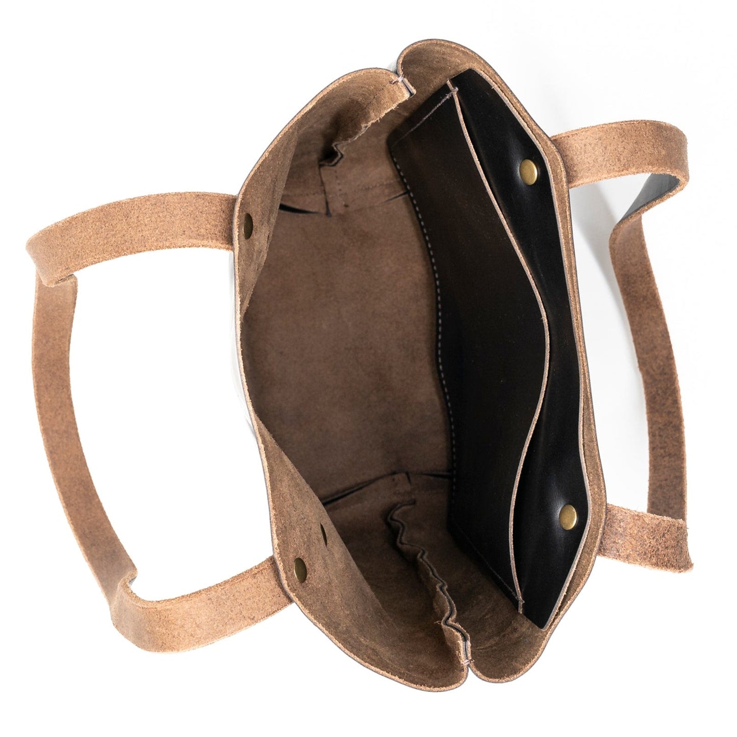 Leather Everyday Tote - Black