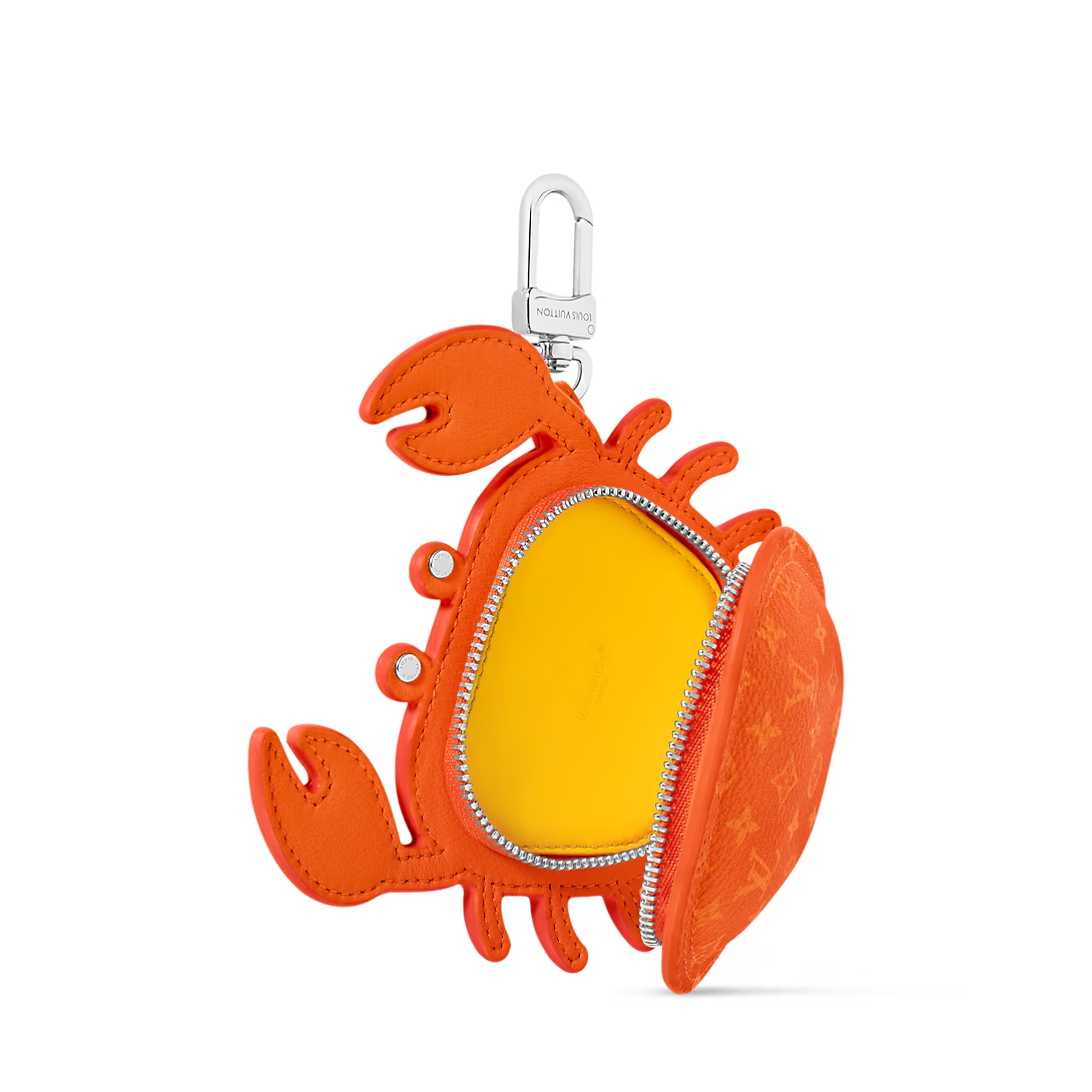 LV Crab Bag Charm