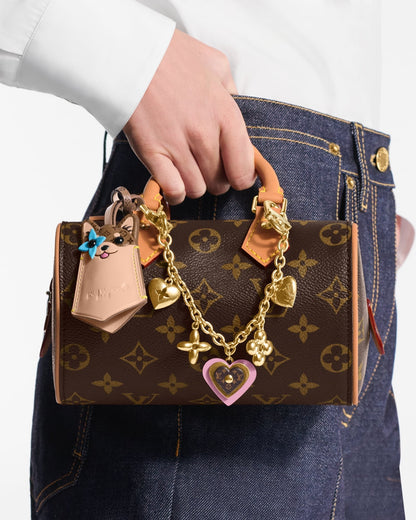 LV Dog Bag Charm
