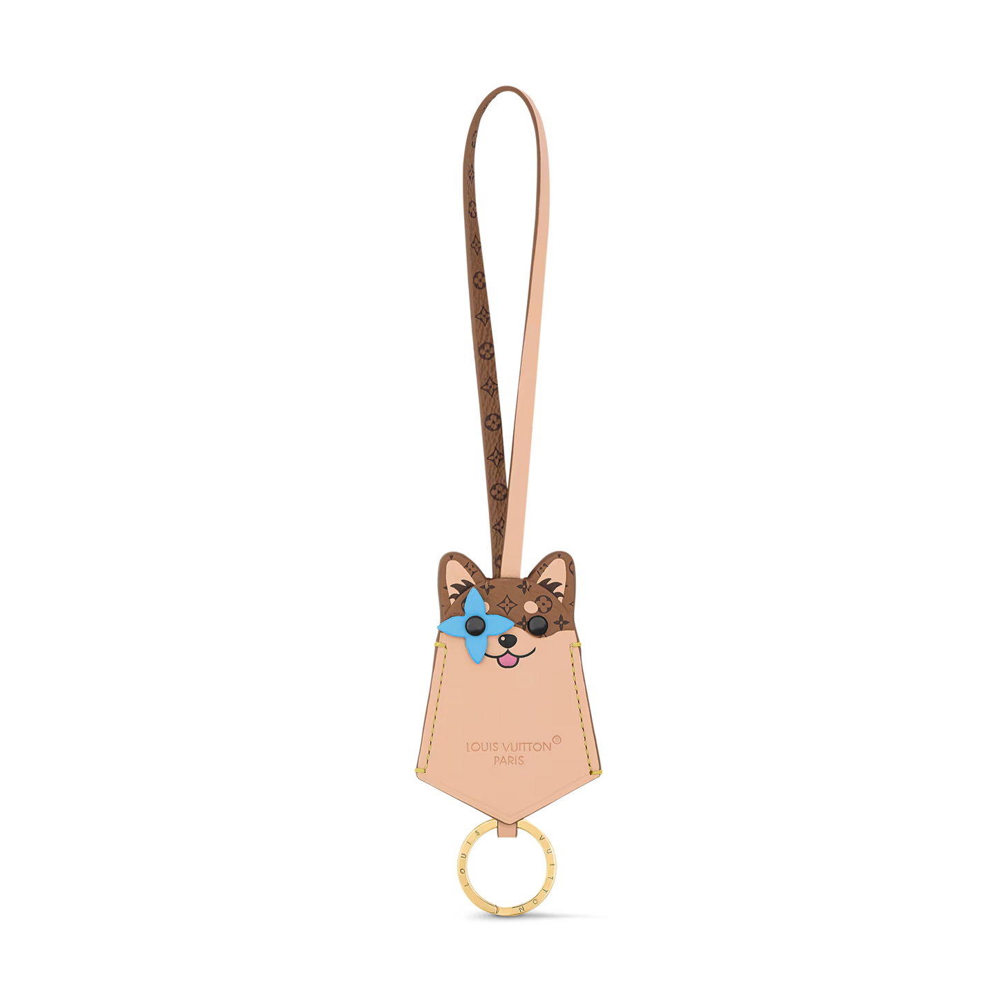 LV Dog Bag Charm