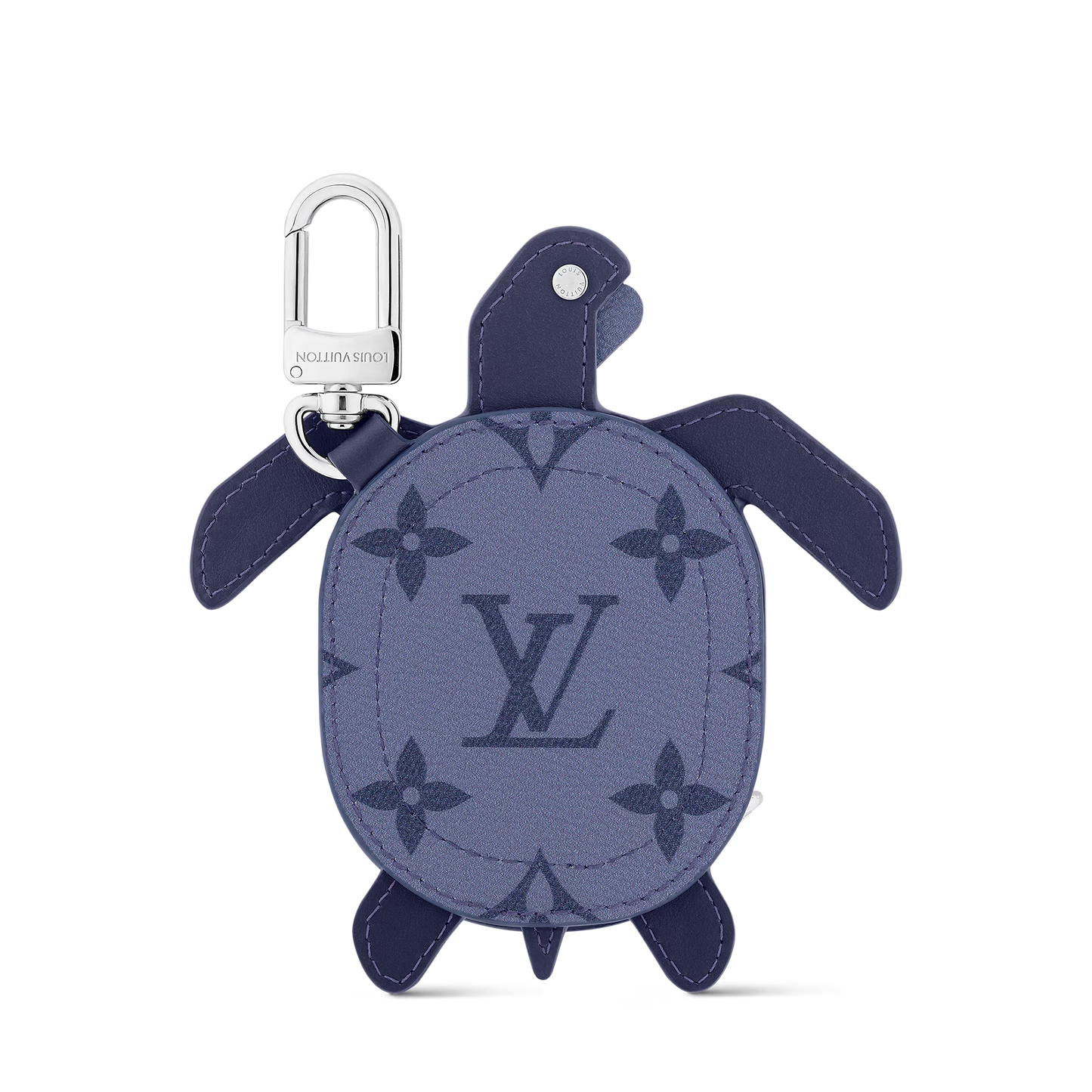LV Turtle Pouch Bag Charm