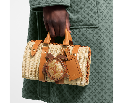 LV Turtle Pouch Bag Charm