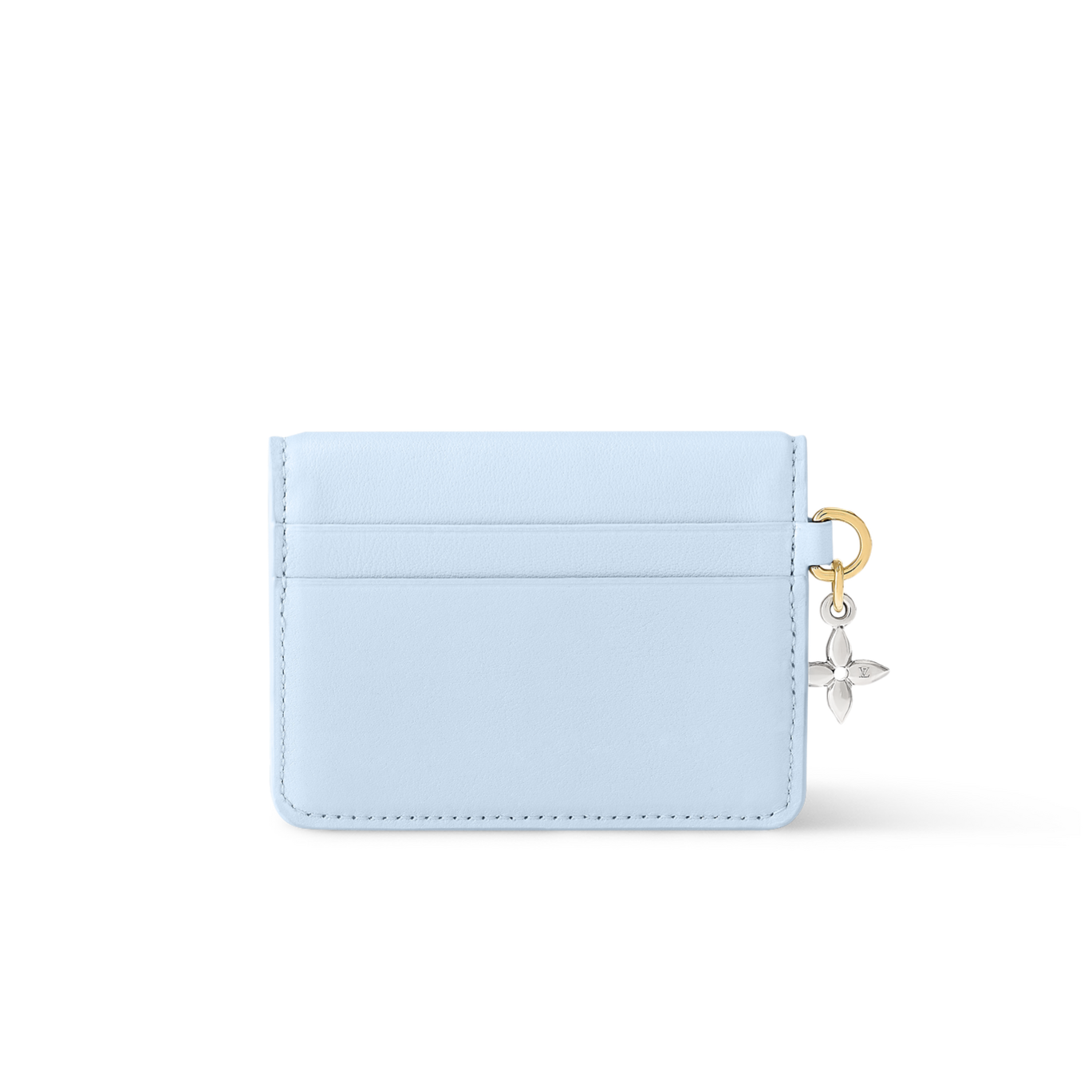 Tiny Recto Verso Card Holder LV Bloom