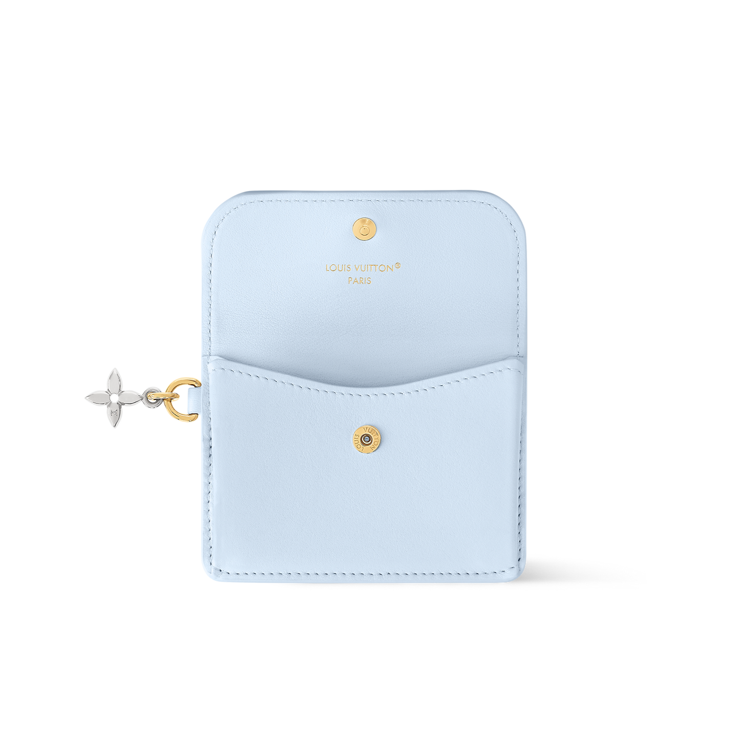 Tiny Recto Verso Card Holder LV Bloom