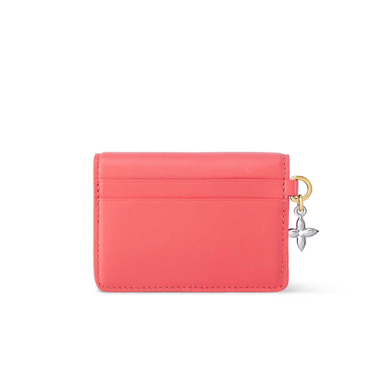 Tiny Recto Verso Card Holder LV Bloom