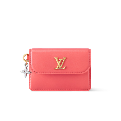 Tiny Recto Verso Card Holder LV Bloom