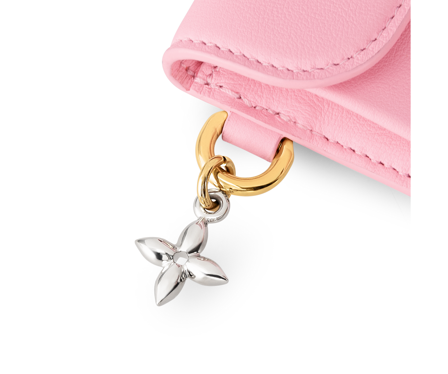 Tiny Recto Verso Card Holder LV Bloom