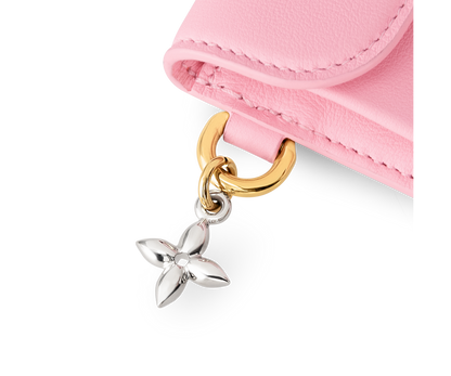 Tiny Recto Verso Card Holder LV Bloom