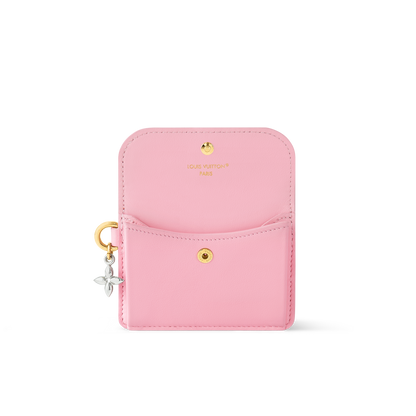 Tiny Recto Verso Card Holder LV Bloom
