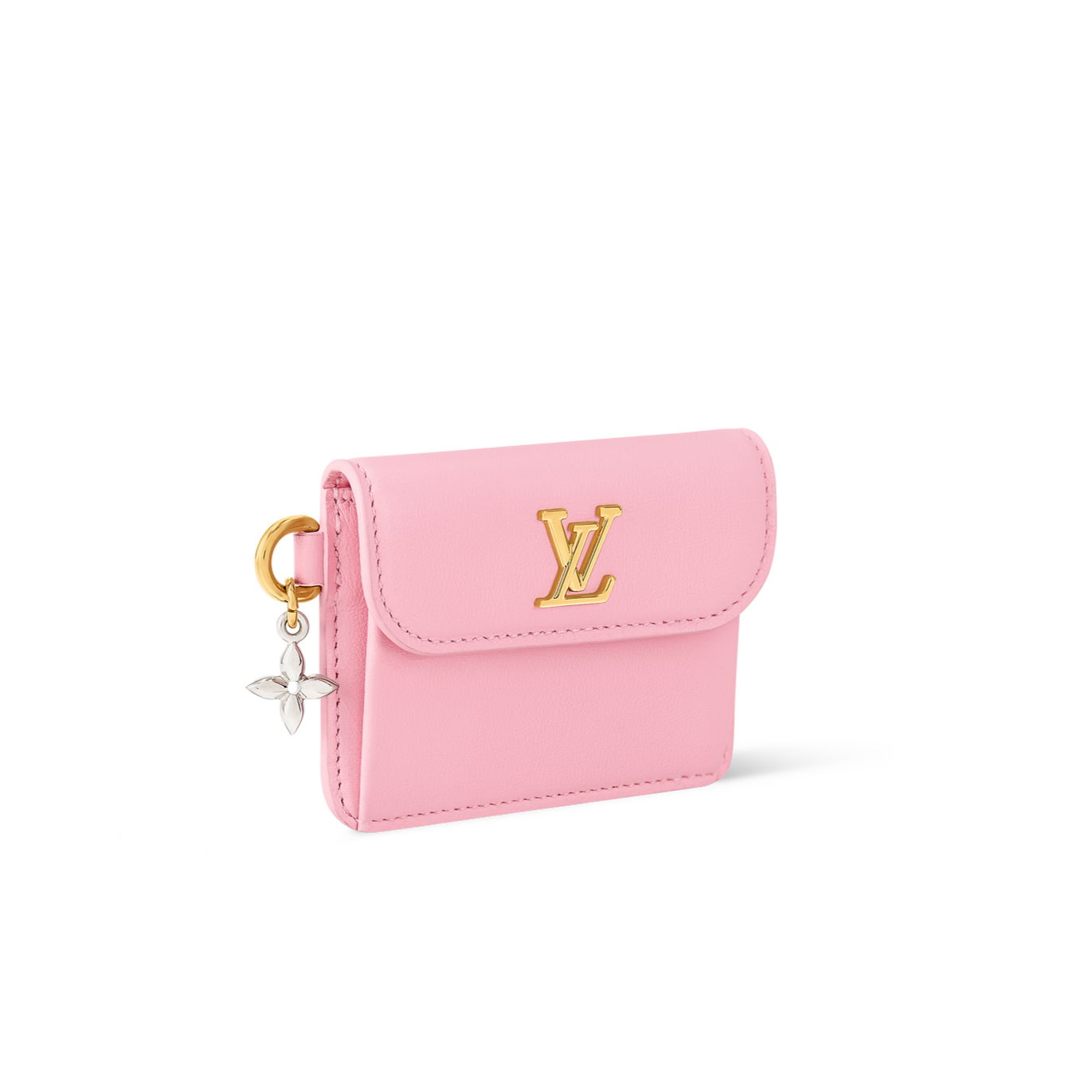 Tiny Recto Verso Card Holder LV Bloom