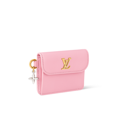 Tiny Recto Verso Card Holder LV Bloom