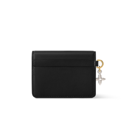 Tiny Recto Verso Card Holder LV Bloom