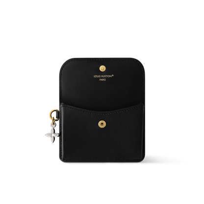 Tiny Recto Verso Card Holder LV Bloom