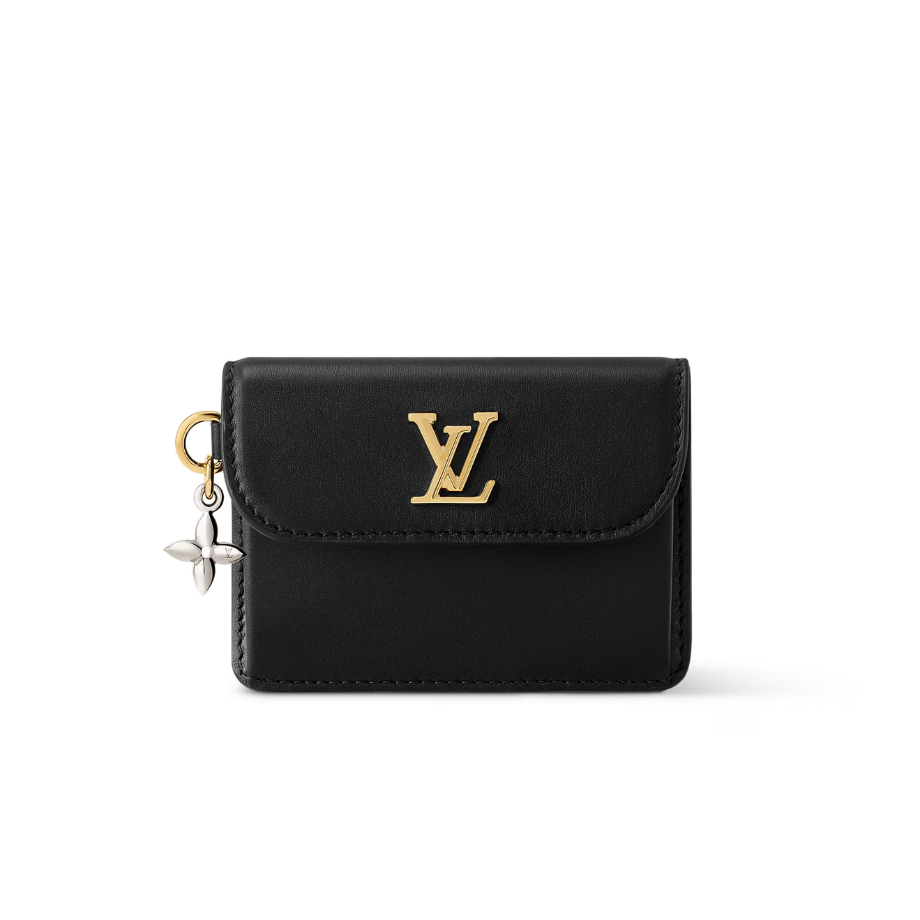 Tiny Recto Verso Card Holder LV Bloom