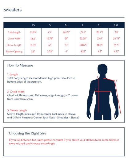 V-Neck Donegal Fisherman Sweater