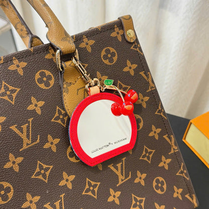 LV Mini Mirror Bag Charm