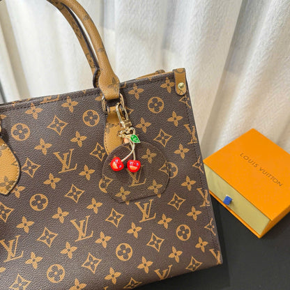 LV Mini Mirror Bag Charm