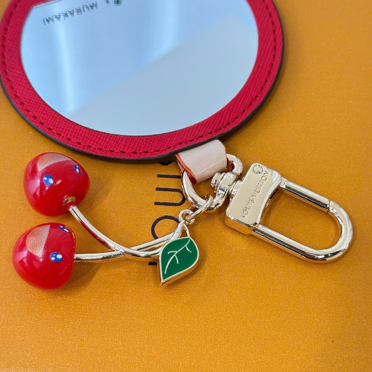 LV Mini Mirror Bag Charm