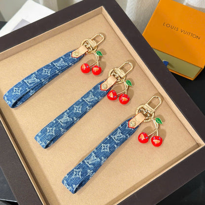 LV x TM Denim Cerise Dragonne