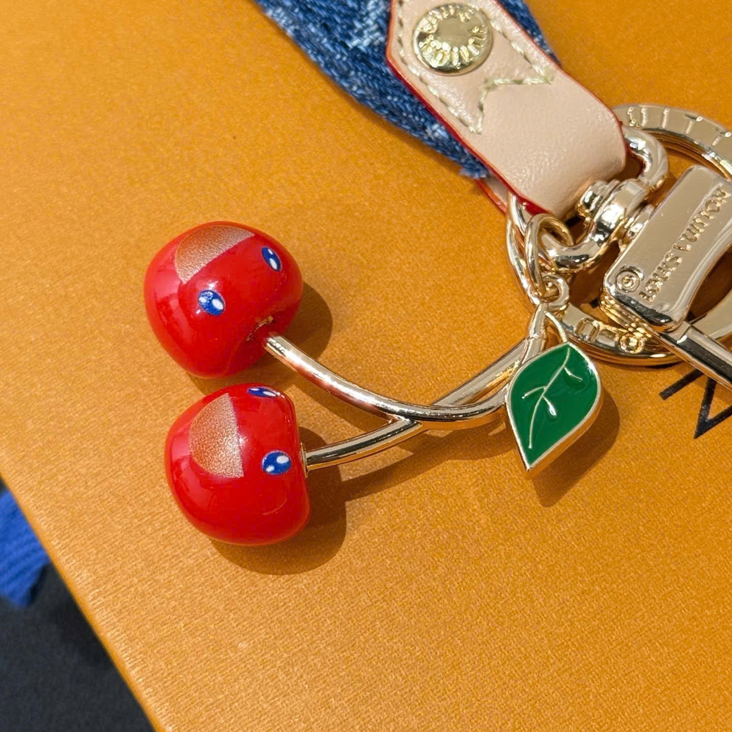 LV x TM Denim Cerise Dragonne