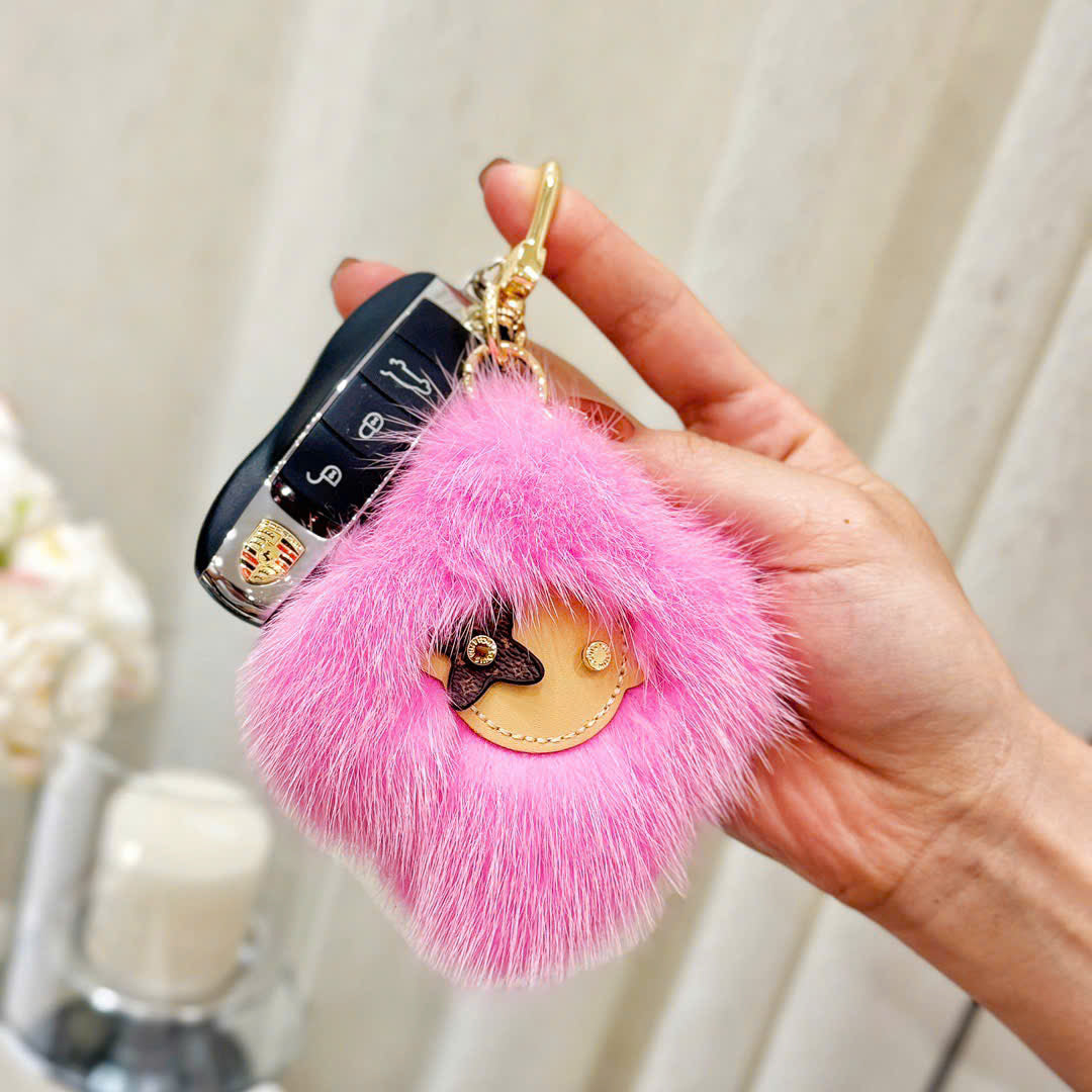 Vivienne Fur Bag Charm