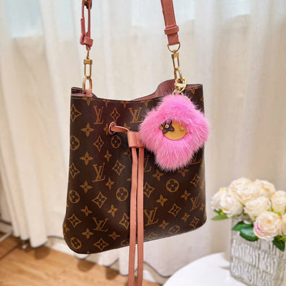 Vivienne Fur Bag Charm