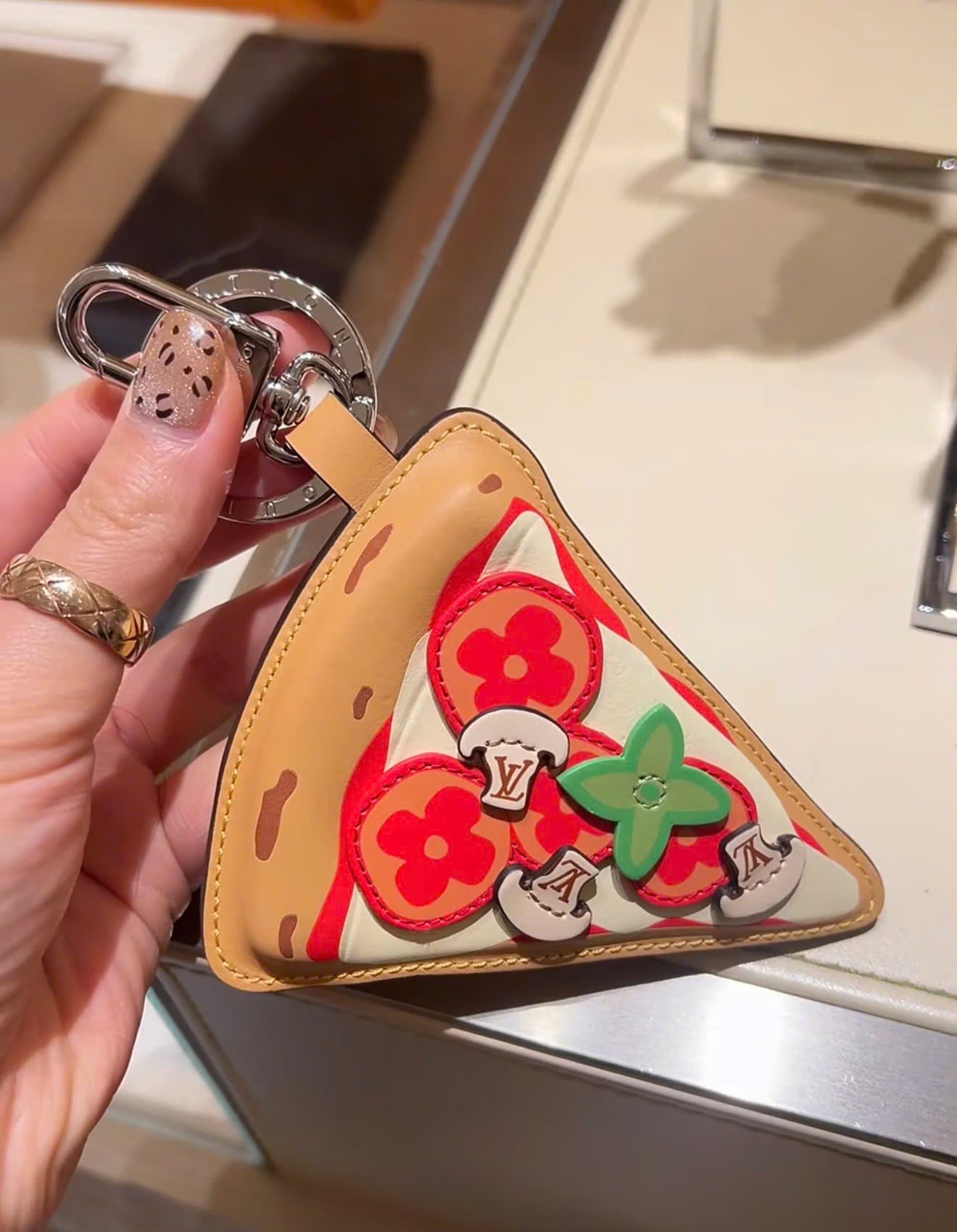 Pizza Bag Charm